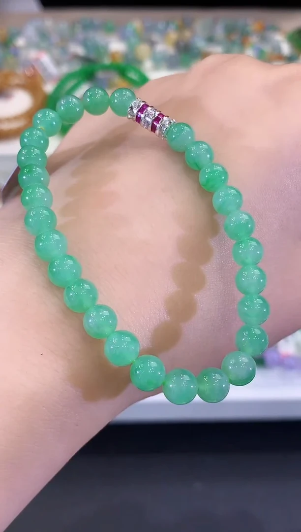 未镶嵌手串翡翠C290