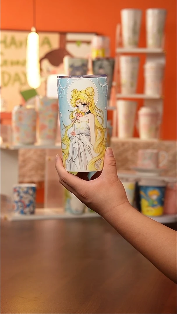 景德镇手工手绘文创陶瓷杯