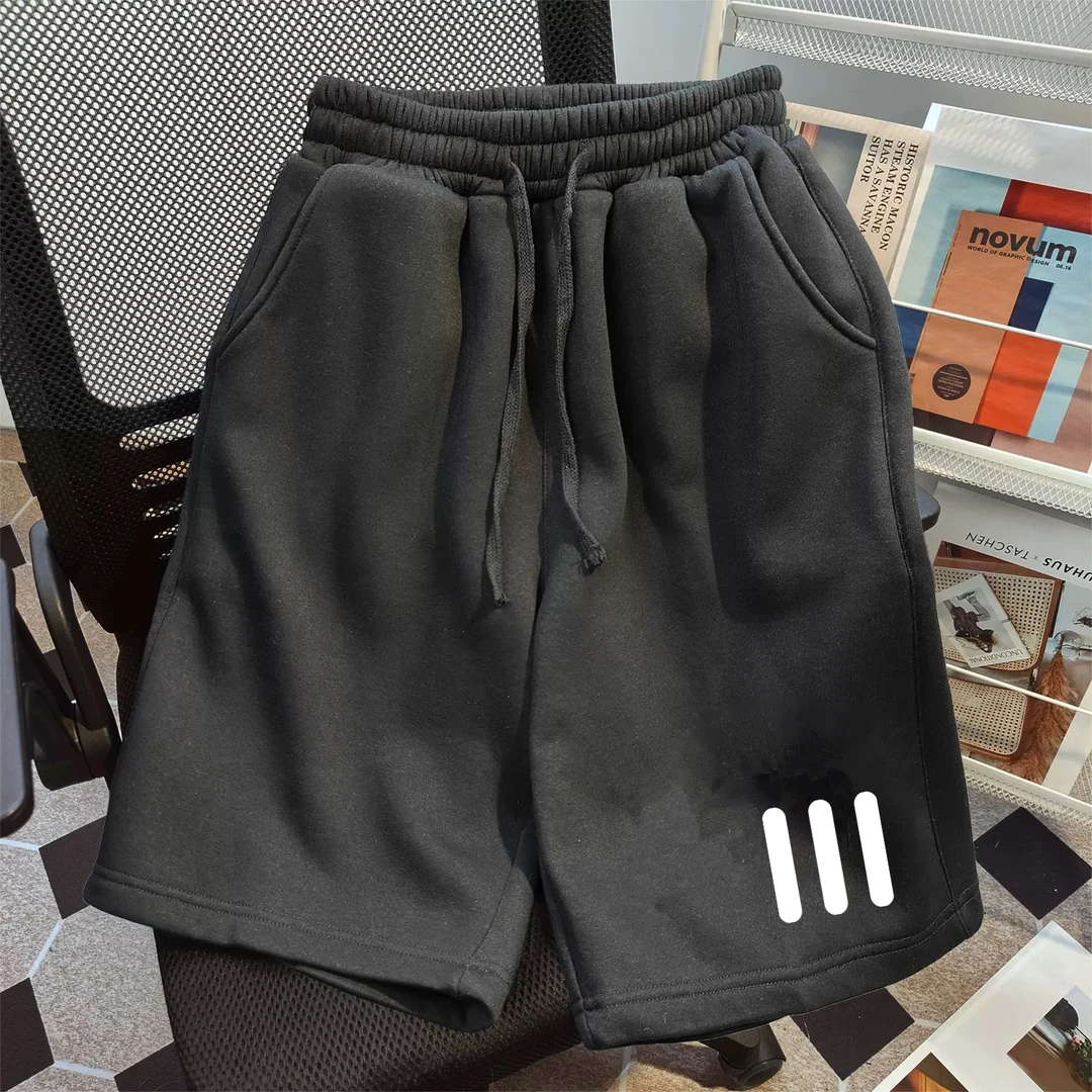 夏季新款宽松大码男女学生欧美短裤高街嘻哈休闲百搭情侣五分裤子
