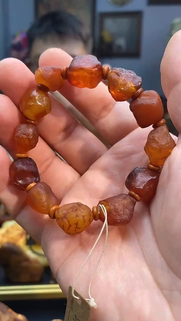 手串琥珀未镶嵌手串