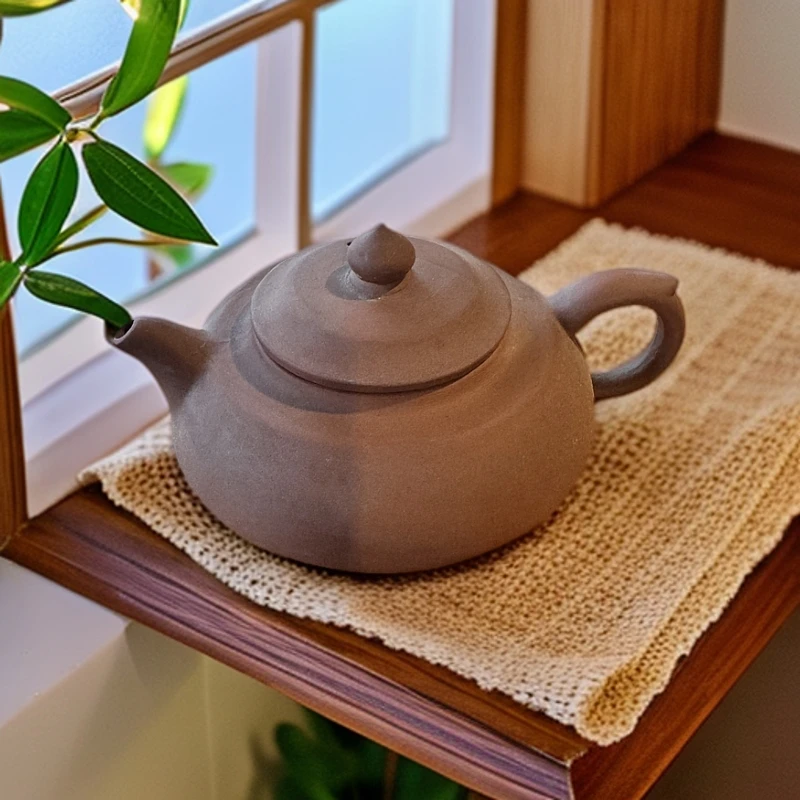 窑啊窑-纯手工老窑厂紫砂茶壶系列-小茶壶02号