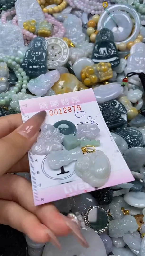翡翠未镶嵌颈饰闪购0012879