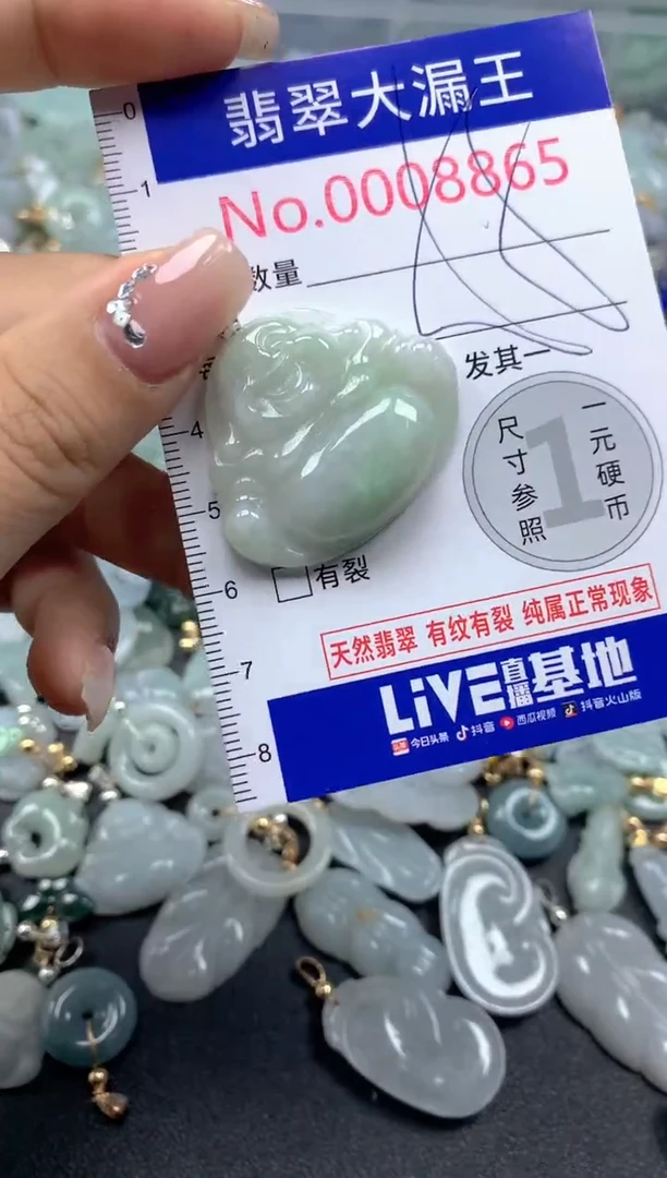 颈饰未镶嵌翡翠8865