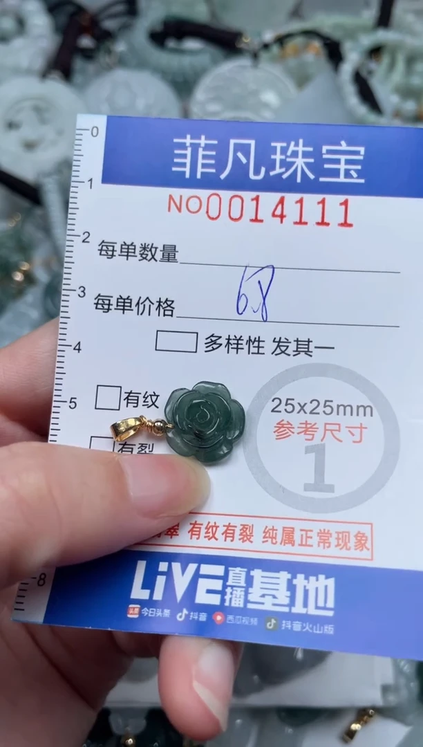 颈饰未镶嵌翡翠14111