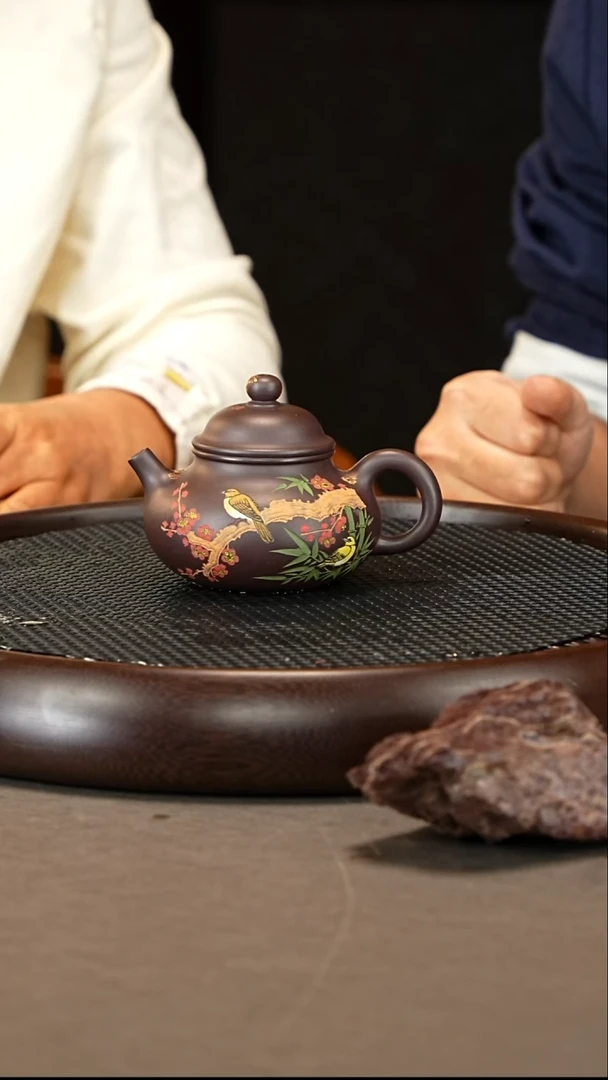 茶壶紫砂108 张彩萍 黑墩头 容天