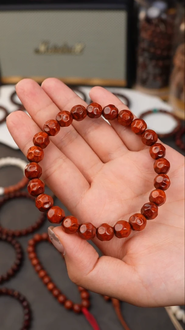 手串/手链小叶紫檀小叶紫檀9+奶酪无相单圈超精工