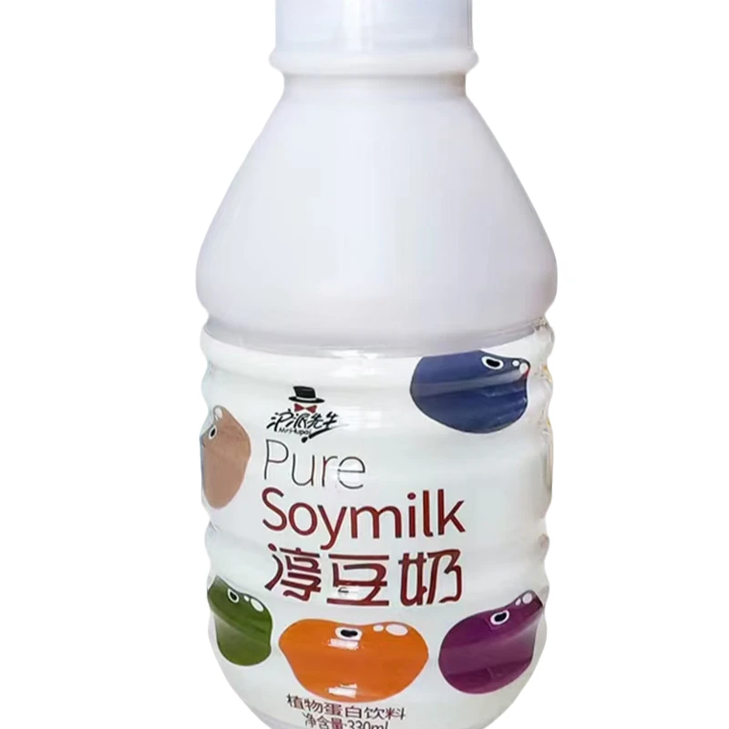 原豆研磨营养均衡豆奶植物蛋白饮料适合作为营养早餐、豆奶饮料