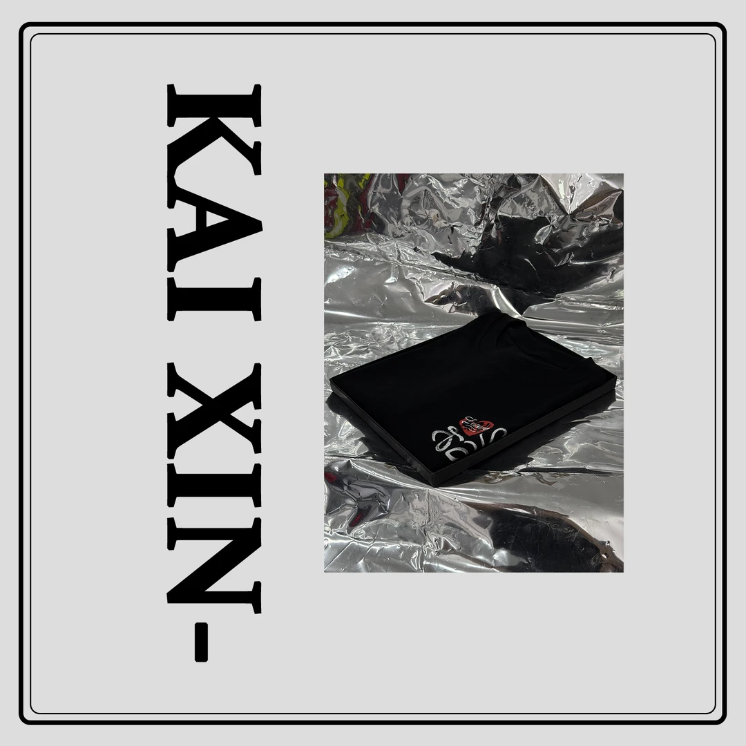 【56号链接胸口爱心】【开心严选】A64男女运动休闲夏季设计师圆领T恤