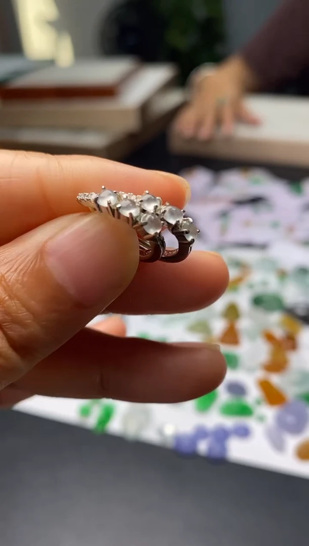 定制翡翠未镶嵌毛货翡翠~