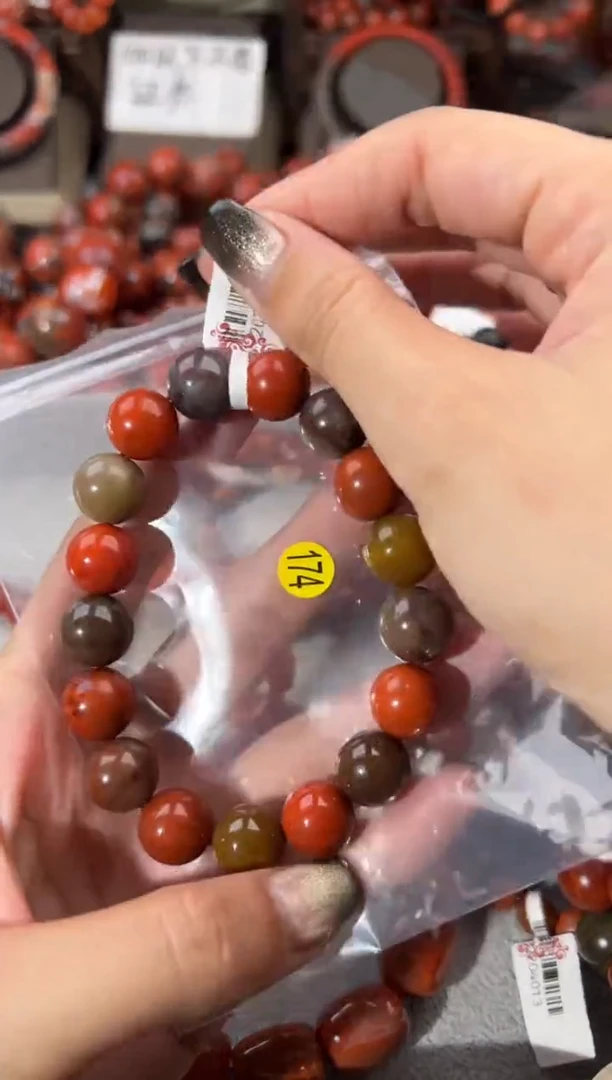 未镶嵌手串南红玛瑙12+