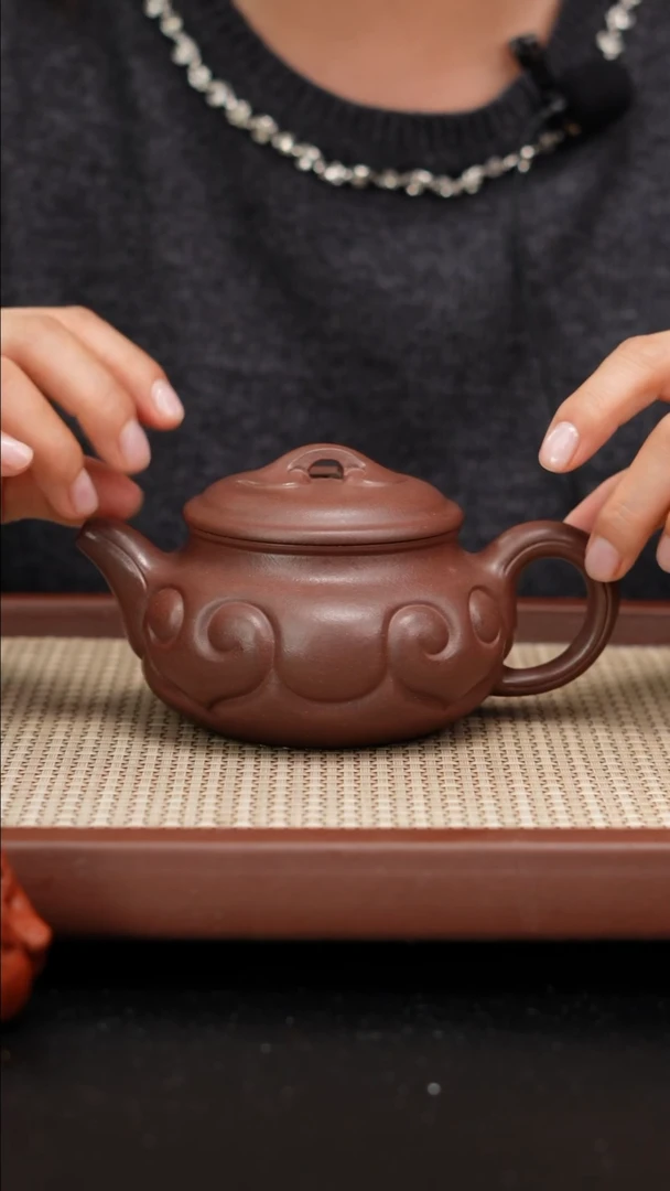 【闪购商品】紫砂茶壶底槽青仿古如意300