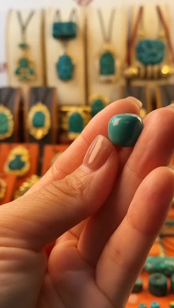 未镶嵌绿松石.老型  13mm  2.91g