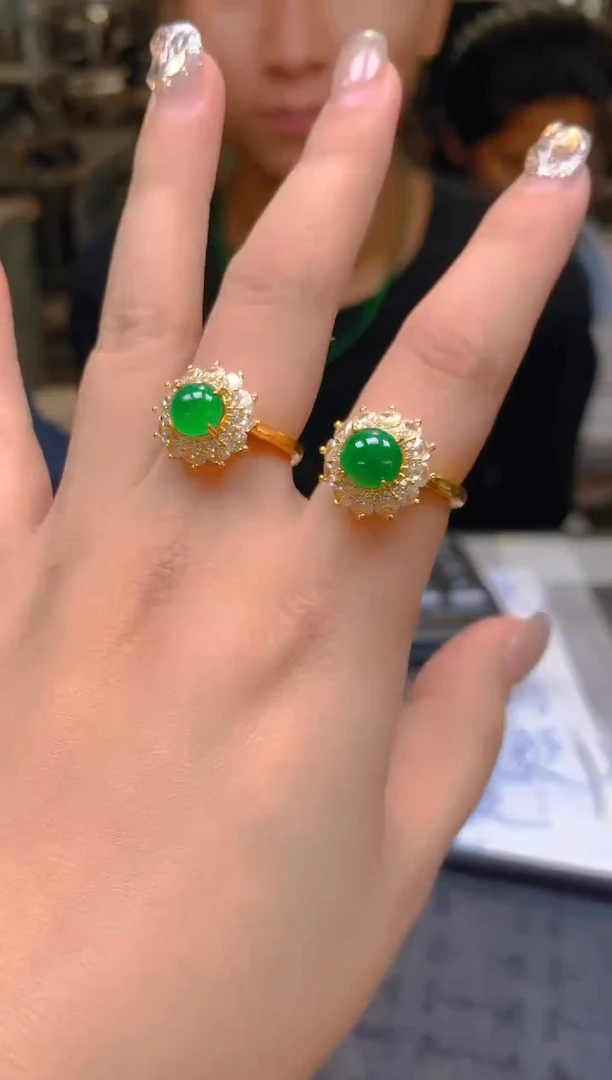 定制翡翠未镶嵌定制翡翠未镶嵌12多样性发货（发其一）