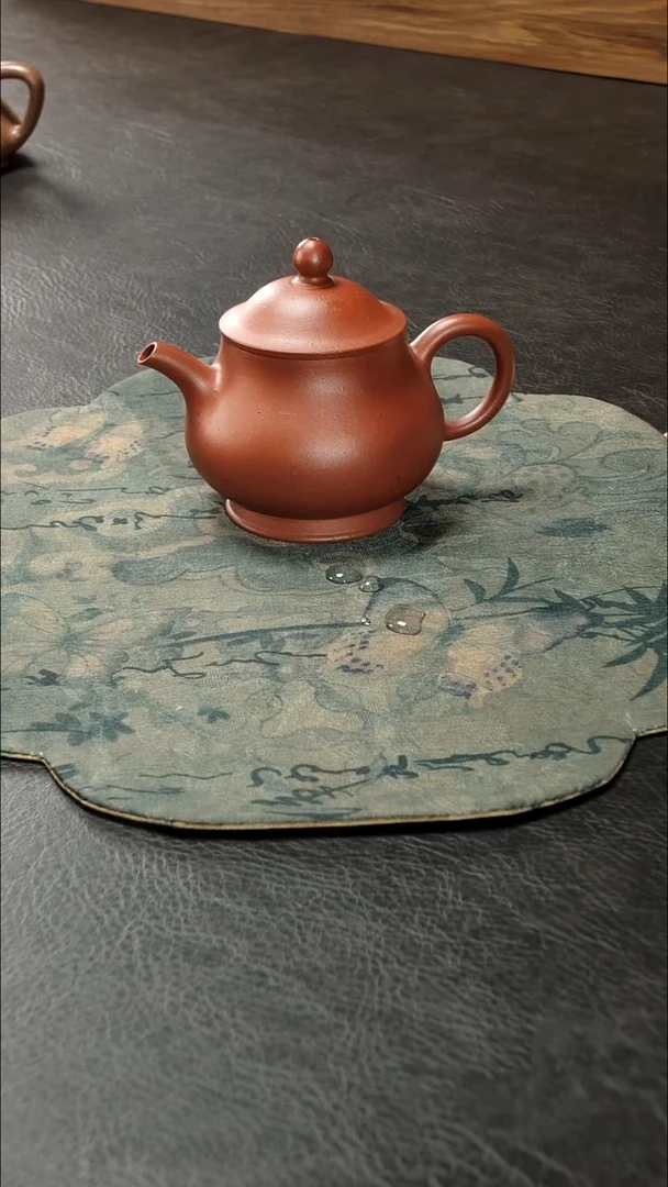 茶壶紫砂朱泥全手工伯俊潘壶