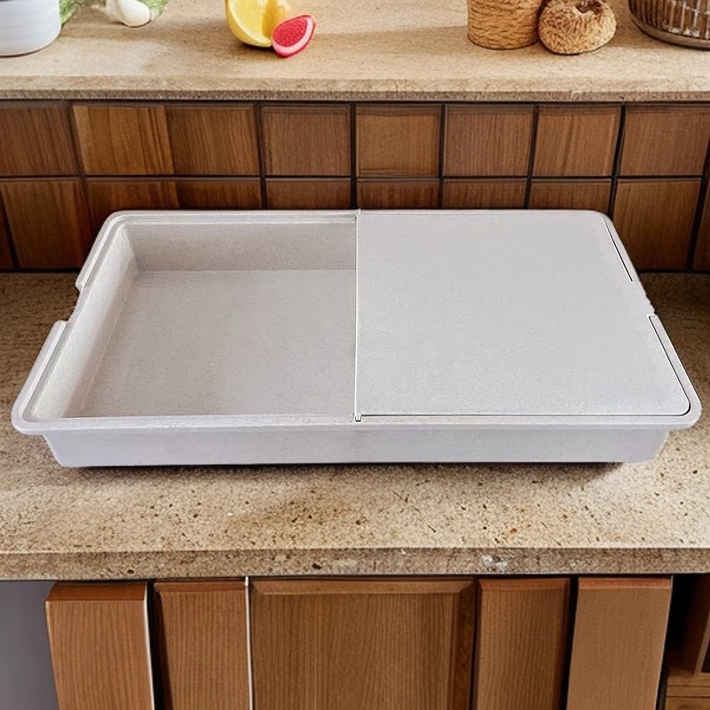 多功能麦秆菜板沥水篮可切菜切肉