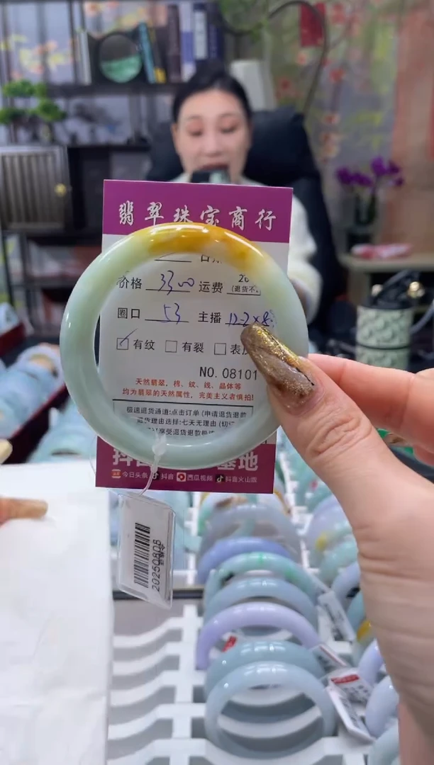 未镶嵌手镯翡翠8101****