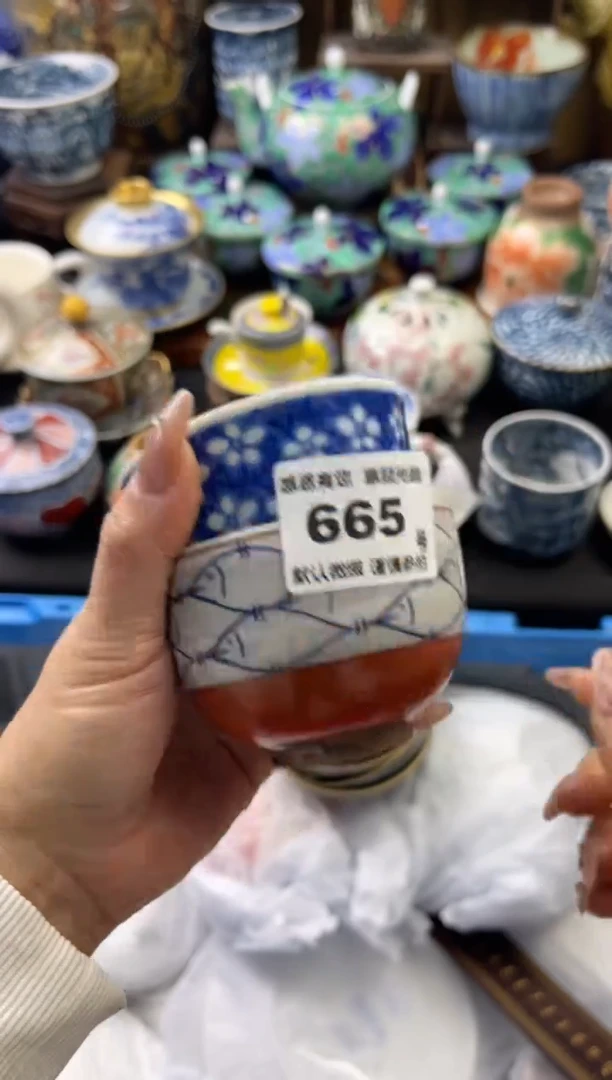 【闪购商品】瓷片665号六六工艺品瓷器