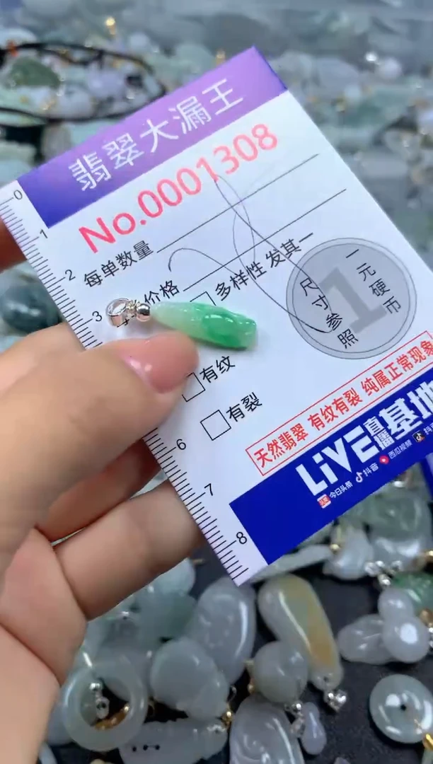 颈饰未镶嵌翡翠1308