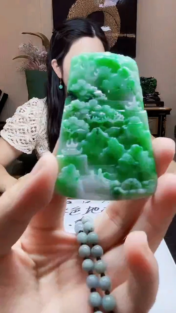 未镶嵌定制翡翠吊坠175