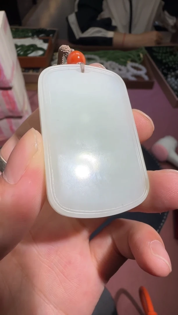 和田玉未镶嵌吊坠(不含链)【钰610】17 7025