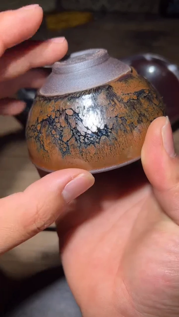茶盏古法精选柴烧183