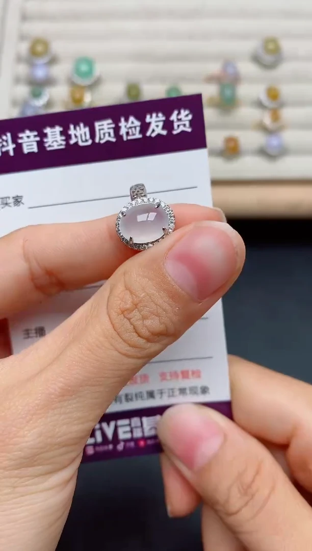翡翠戒指银S925镶嵌.....