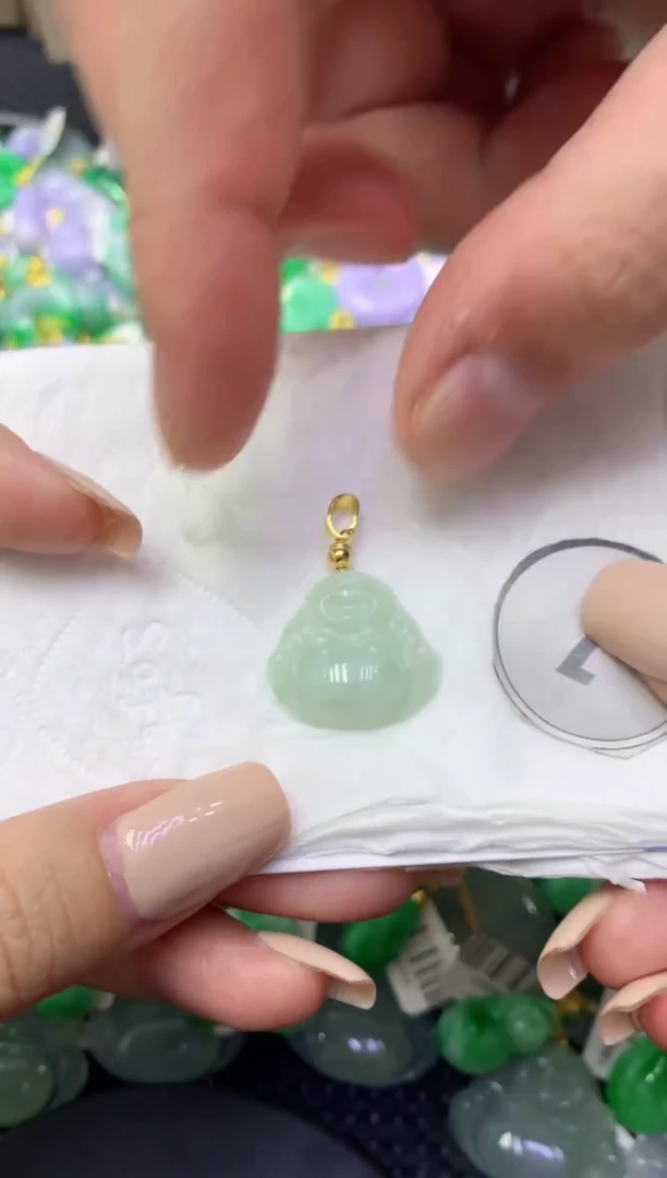 颈饰未镶嵌翡翠天然缅甸翡翠A货