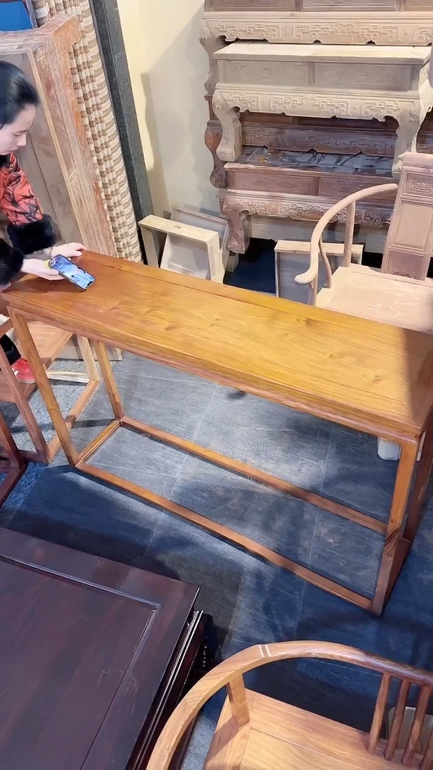 花梨木类成套家具国标红木刺猬紫檀条案