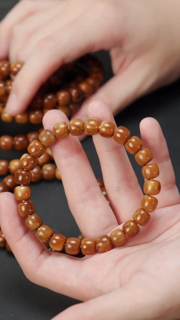 紫金鼠手串实心库克老型9