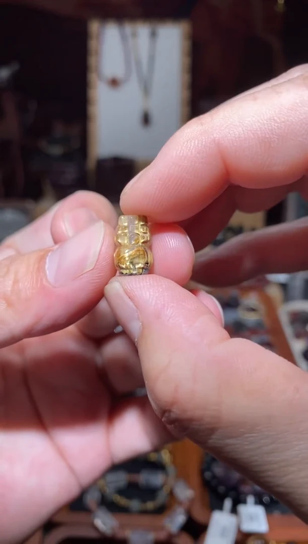 mini钛板晶貔貅未镶嵌水晶多样性