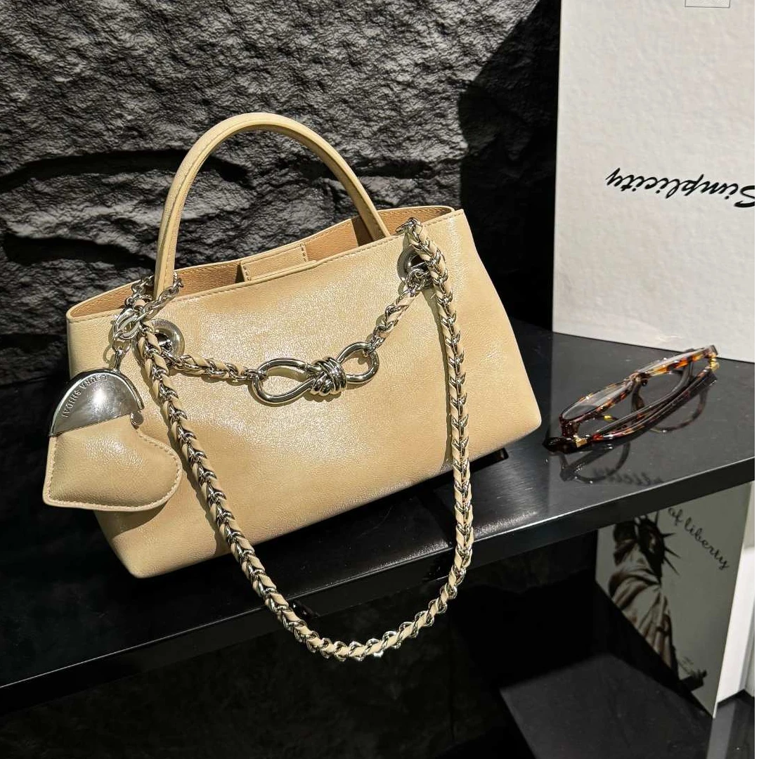 【Show Mi】SD-5359-裸色杏仁-轻奢小众时尚百搭女士包sm