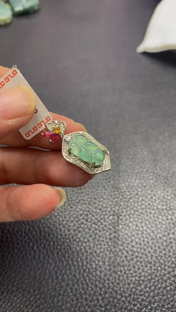 颈饰未镶嵌翡翠27