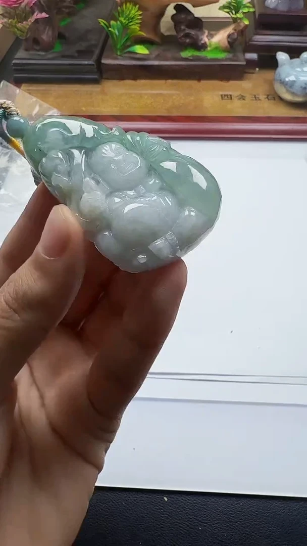 吊坠(不含链)未镶嵌翡翠1