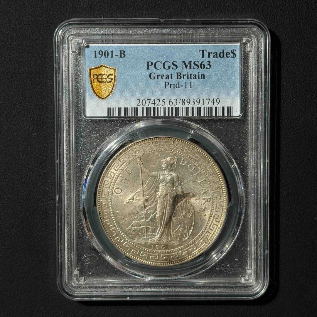 PCGS 站洋 MS63  89391749  Q