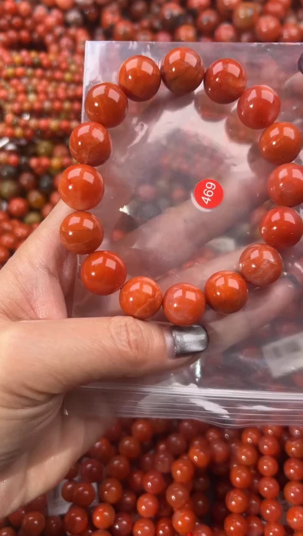 未镶嵌手串南红玛瑙1