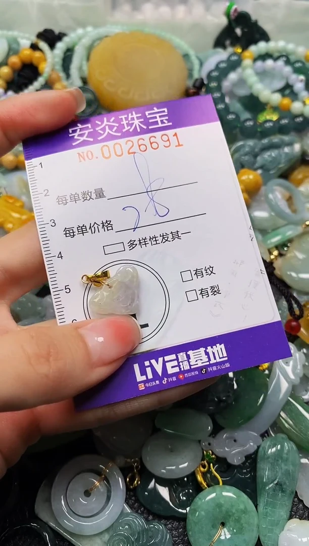 颈饰未镶嵌翡翠闪购0026691