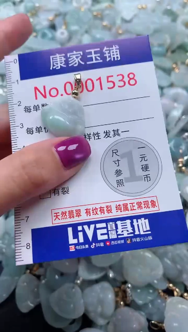 颈饰未镶嵌翡翠1538
