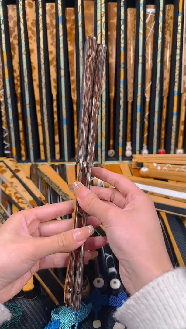 【闪购商品】扇子李君毅棕竹同料明燕秋扇