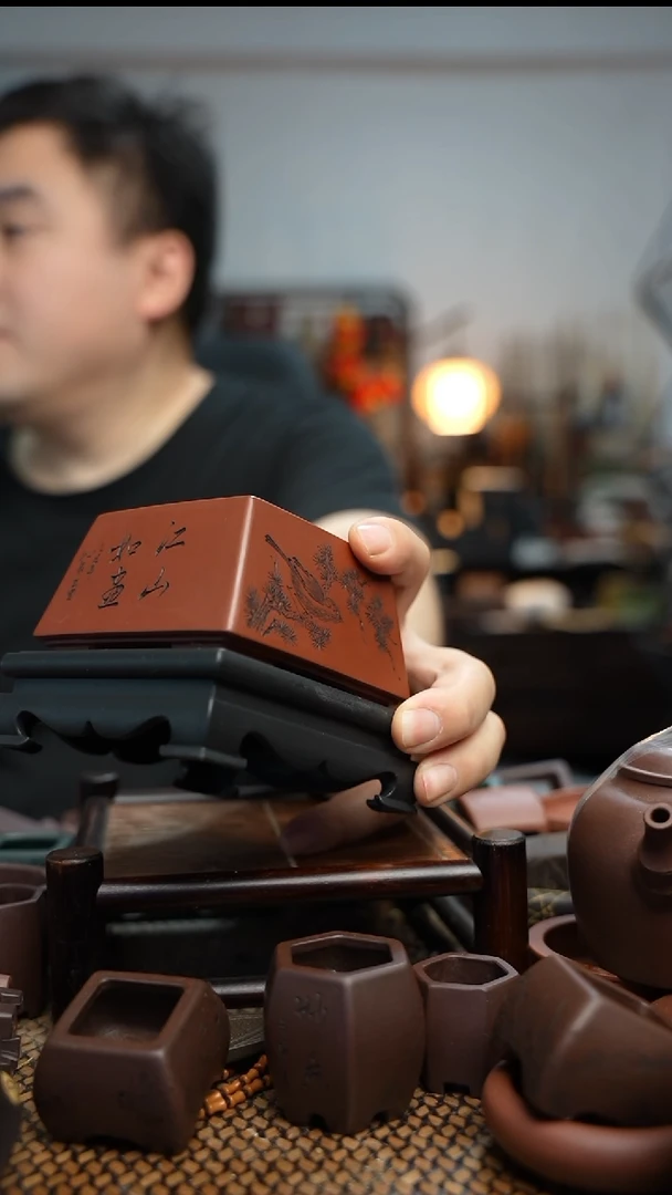 紫砂花盆長木軒精品紫砂