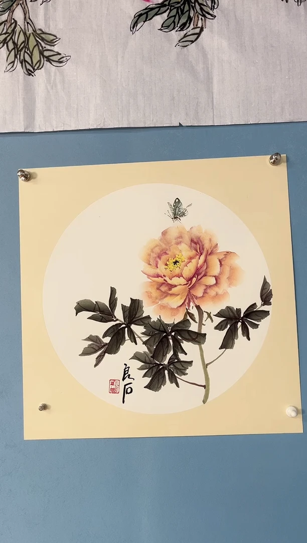 国画武天庆牡丹花题材随机