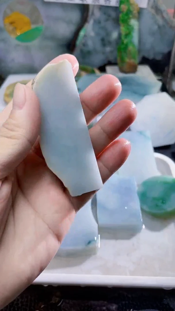 裸石翡翠缅甸翡翠A货板料