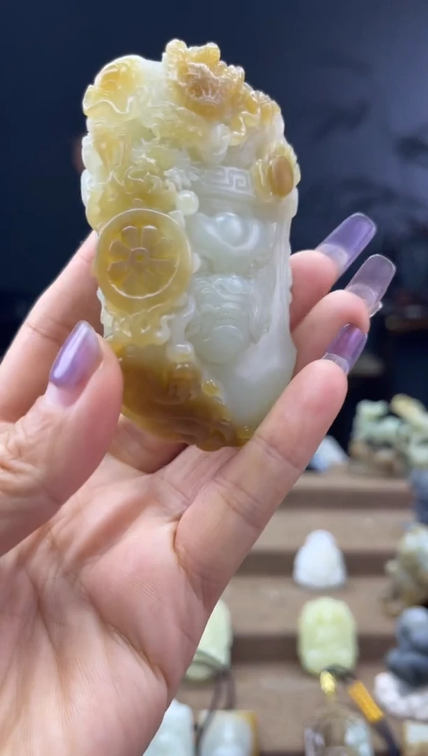 颈饰未镶嵌和田玉1