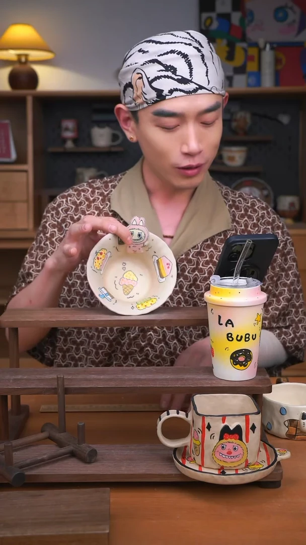 碗景德镇可爱设计师款陶瓷