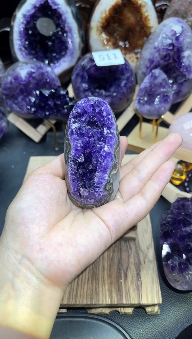 未镶嵌紫晶大型摆件（非配饰）545号摆件