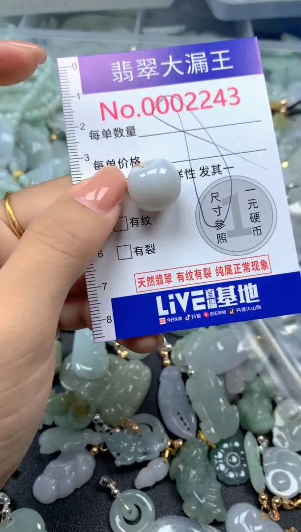 颈饰未镶嵌翡翠2243