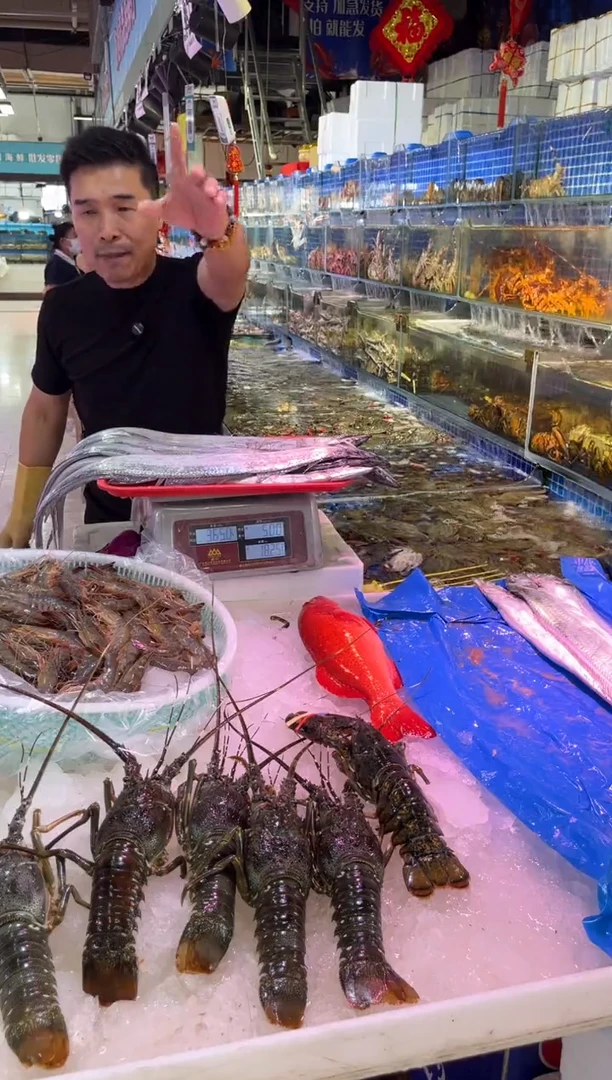 中国大陆新鲜渤海刀鱼，有破肚，7.3斤，7条