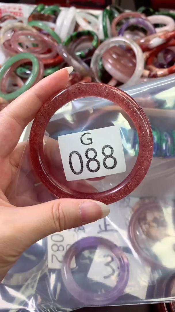 水晶手镯未镶嵌手镯G088*-60