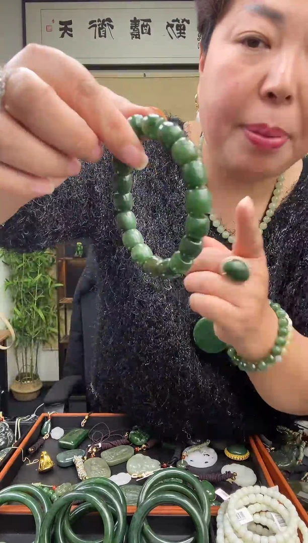 颈饰未镶嵌和田玉多样性发一  34