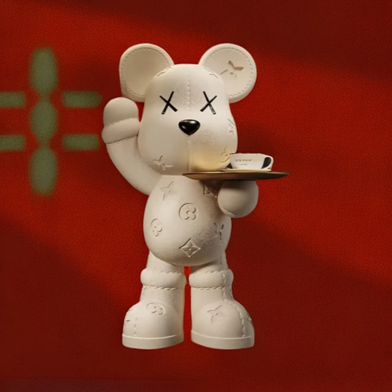 A睡衣兔潮玩摆件手办网红摆件轻奢家居饰品电脑摆件客厅布置用品