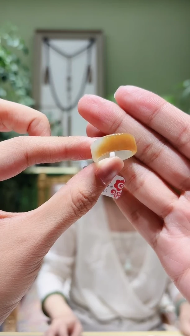 未镶嵌戒指和田玉和田玉戒指Y1220-10